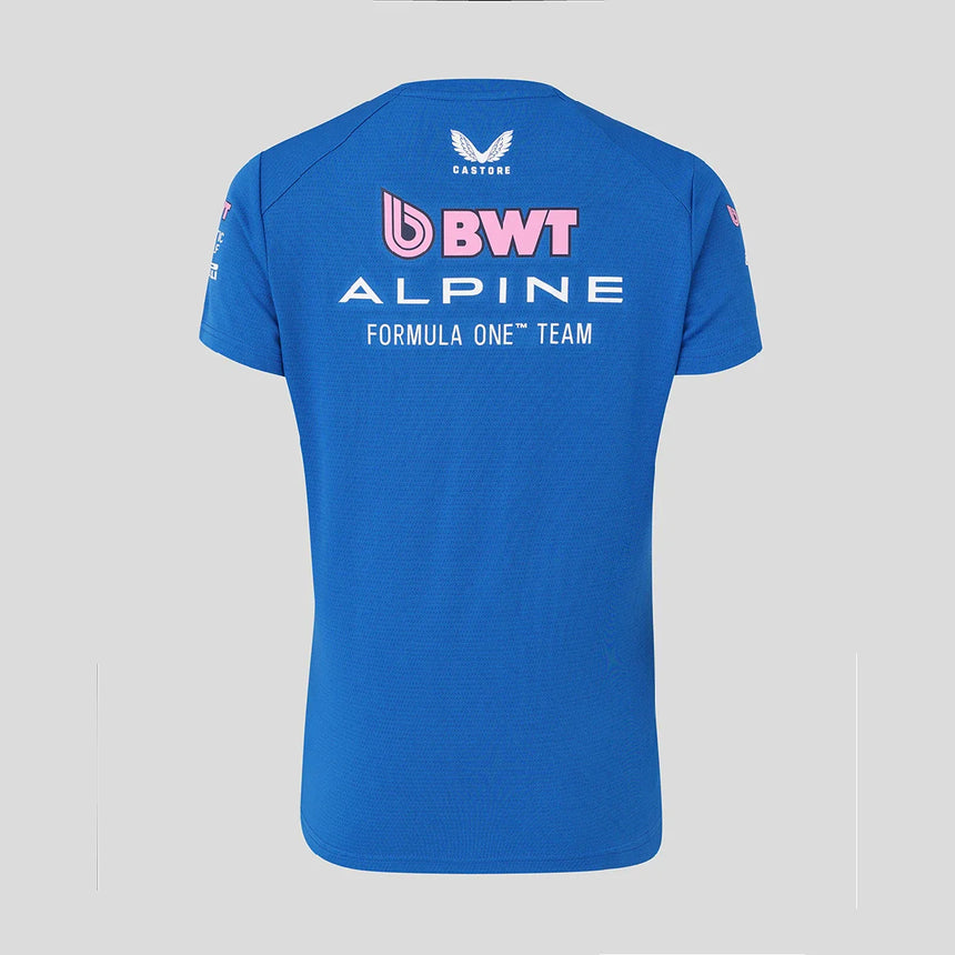 T-shirt Alpine, équipe, femme, bleu, 2026