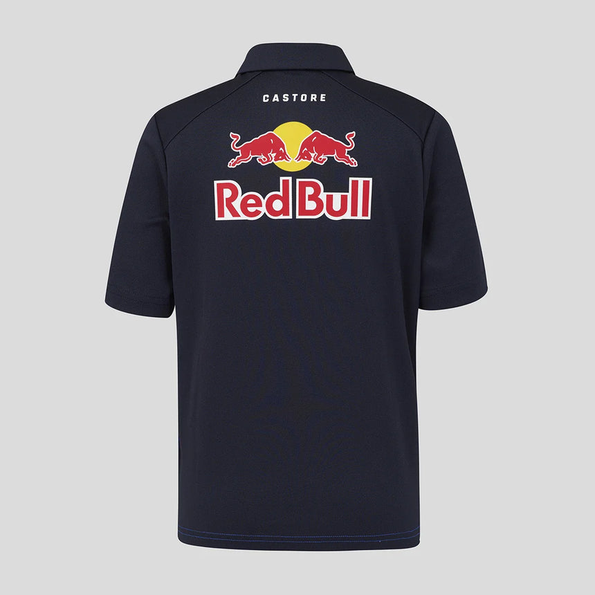 Polo Red Bull, équipe, Isack Hadjar, enfants, bleu