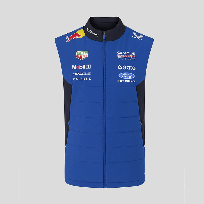 Gilet Red Bull, équipe, bleu