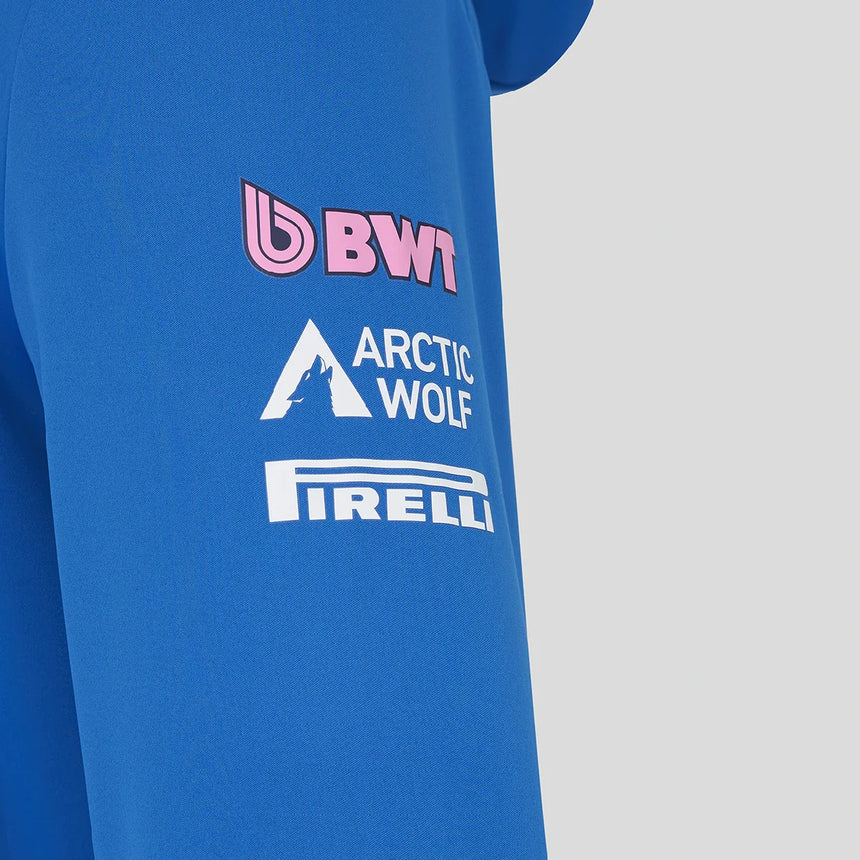 Sweat à capuche Alpine, équipe, bleu