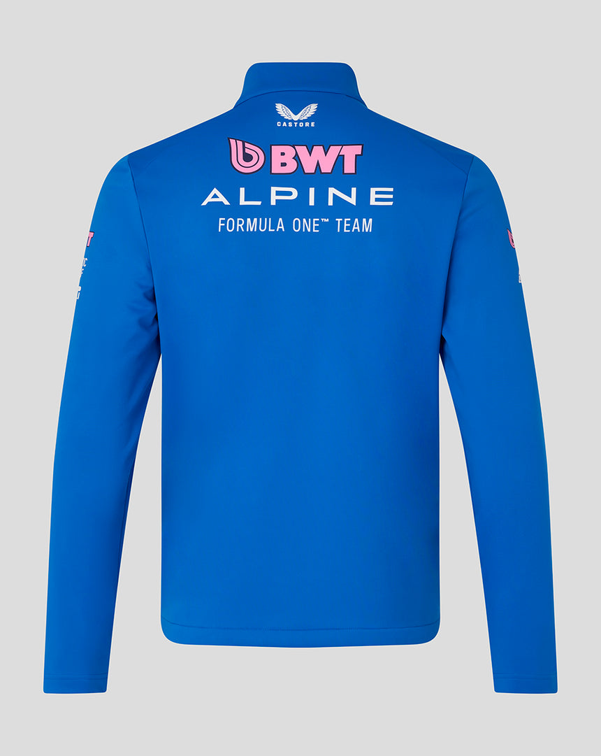 Veste softshell alpine, équipe, bleu, 2026