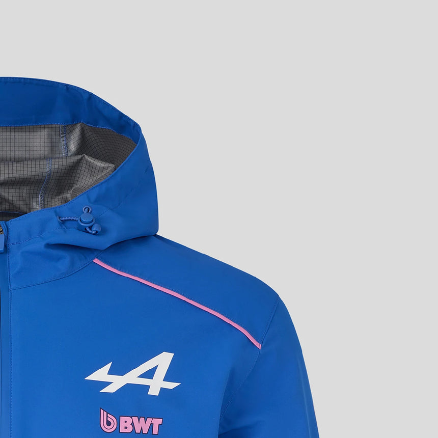 Veste de pluie Alpine, équipe, bleu