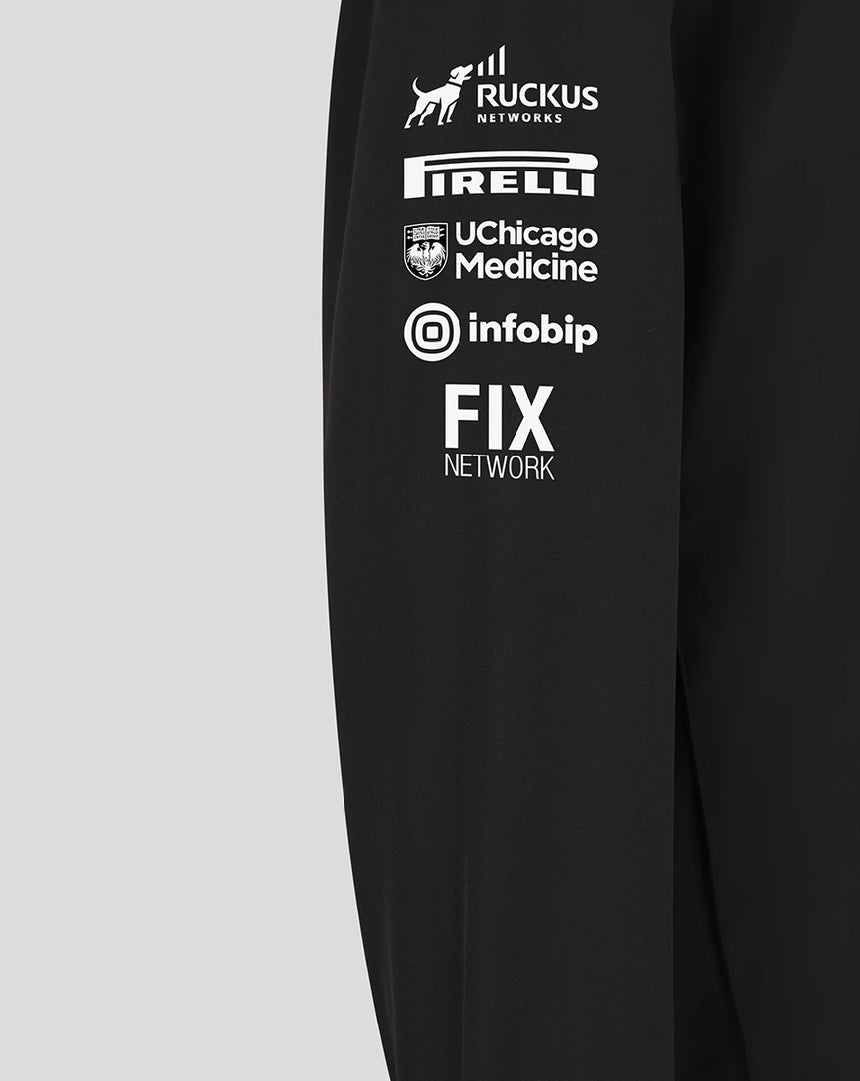 Veste de pluie Haas F1, équipe, noire