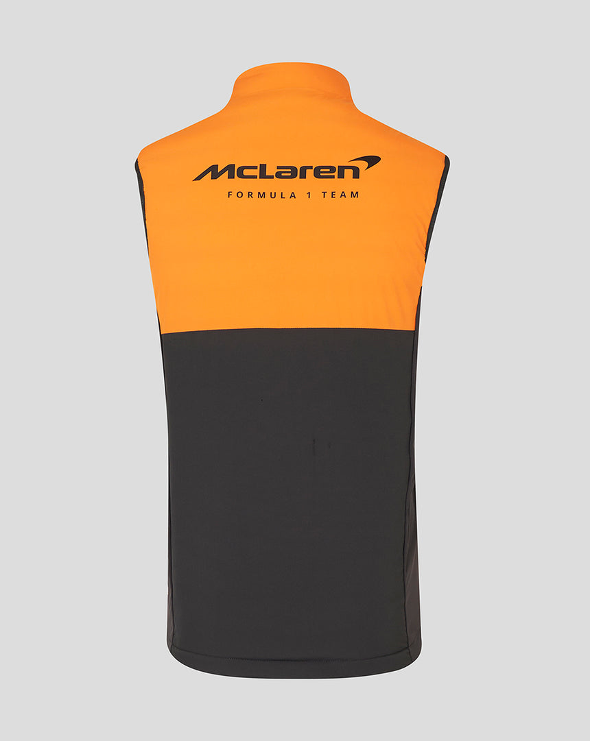 McLaren vest, Castore, team, Hybrid, gray, 2024