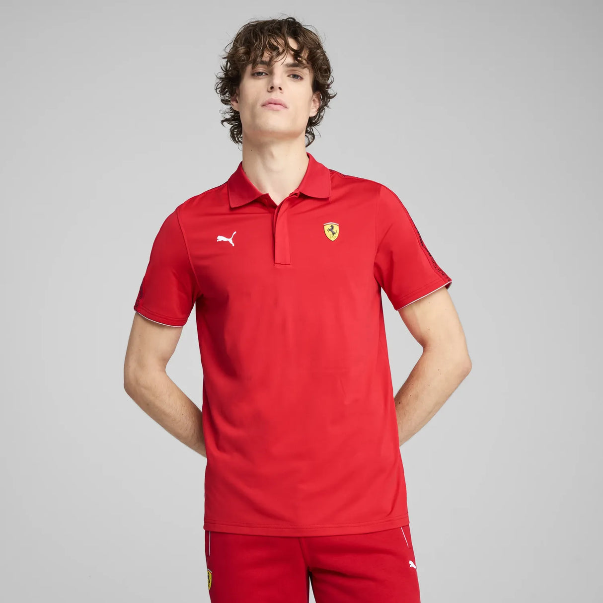 Ferrari Race Polo - Rouge 🔥