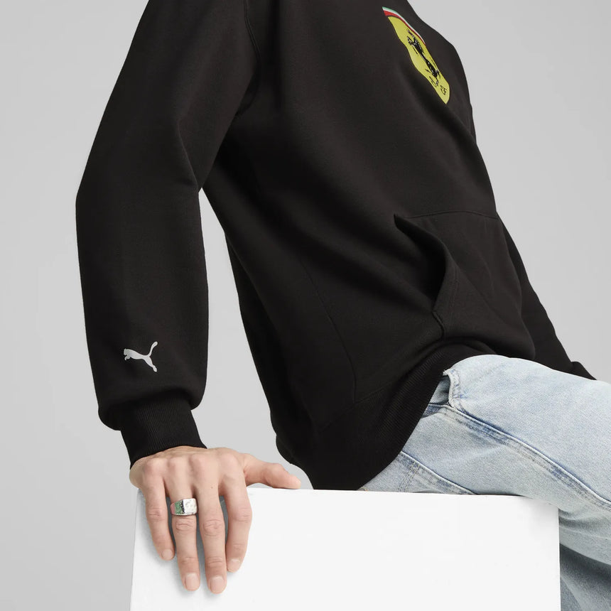 Sudadera con capucha Ferrari Race - Negra 🔥