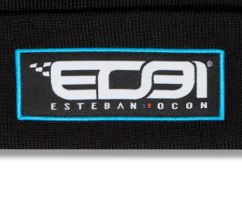 Gorro con puños Alpine Esteban Ocon para niños, color negro