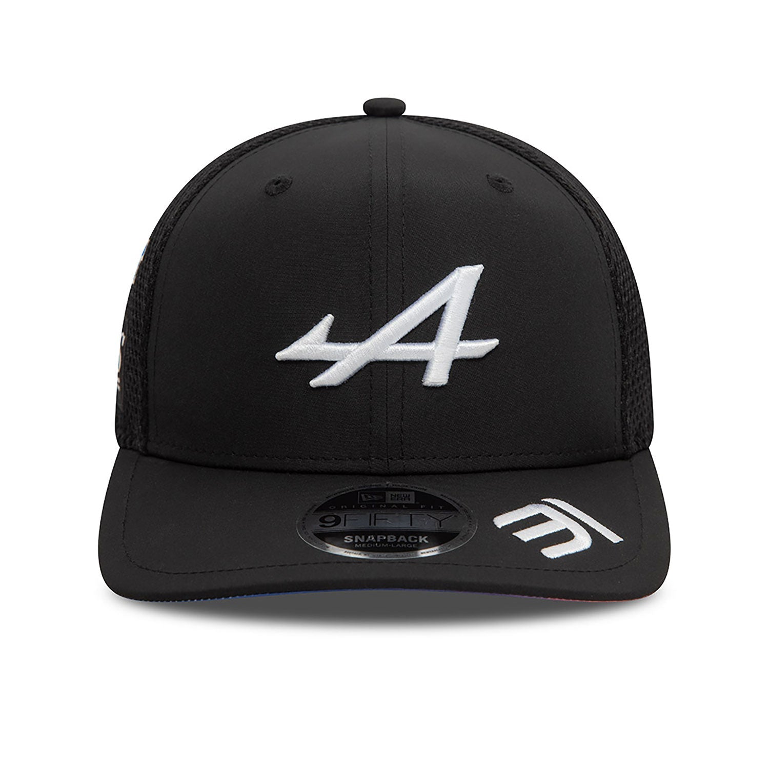 Alpine Cap, New Era, Esteban Ocon, 9FIFTY, Adult, Black, 2024