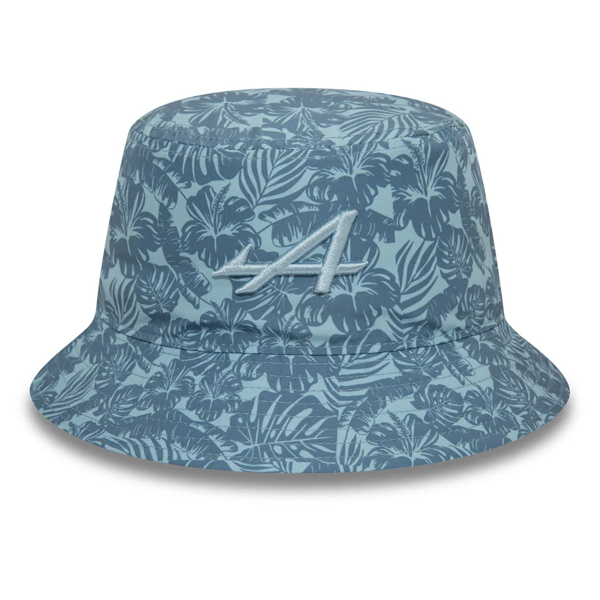 Alpine bucket hat, New Era, floral, bleu