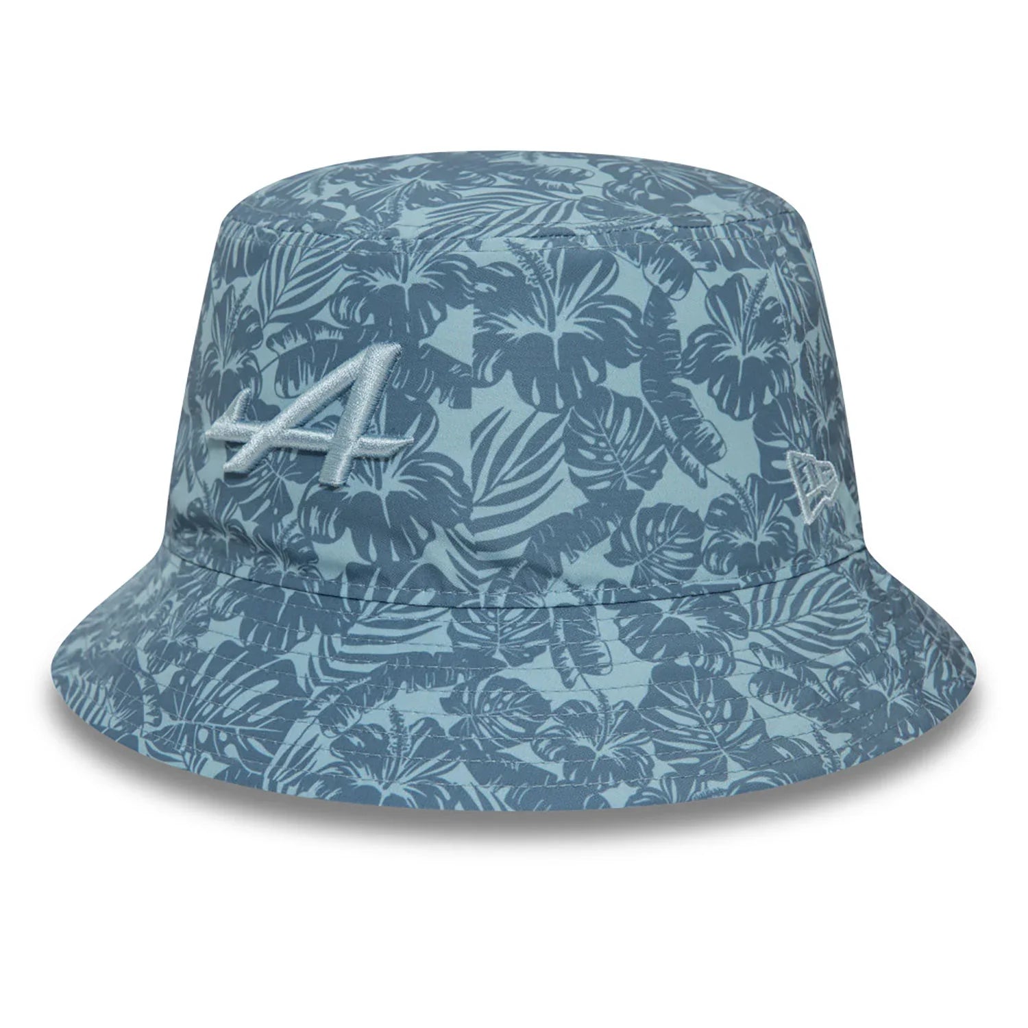 Alpine bucket hat, New Era, floral, bleu