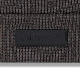 Gorro McLaren, NEW ERA, puños de gofre, gris