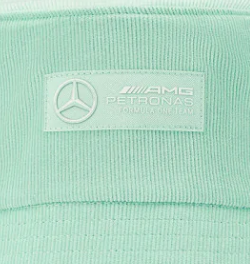 Mercedes Retro Cord Bucket Hat, Mint