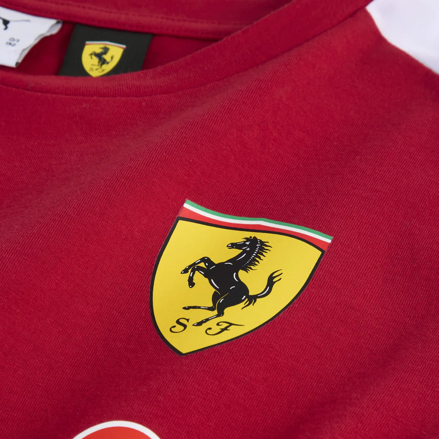 Scuderia Ferrari Team Children's round neck t-shirt 🔥