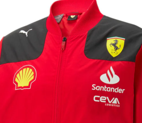 Veste de l'équipe Ferrari Rosso Corsa