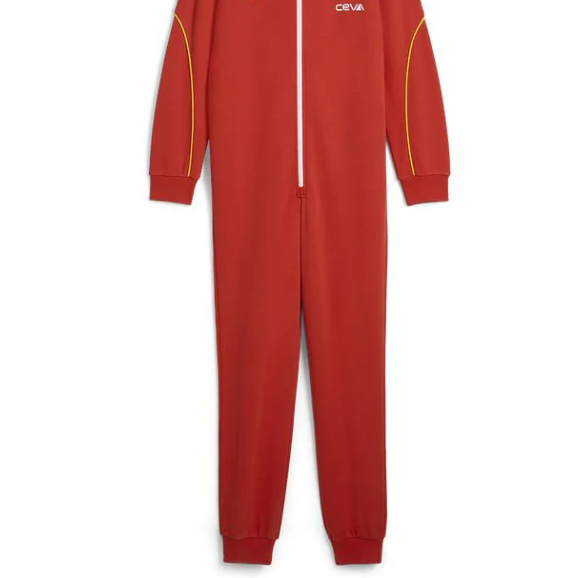 Traje de equipo Ferrari Puma para niños, rojo, 2024