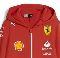 Traje de equipo Ferrari Puma para niños, rojo, 2024