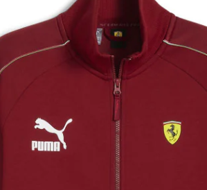 Ferrari, Puma, Race Iconic T7 Track jacket, red