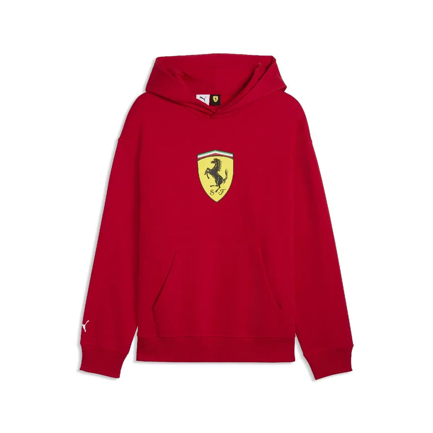 Ferrari sweat à capuche, écusson, rouge