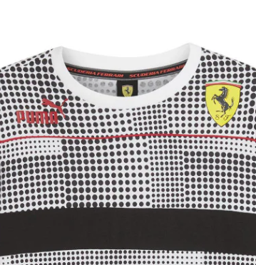 Ferrari Tricou, Race Camo SDS AOP, Negro