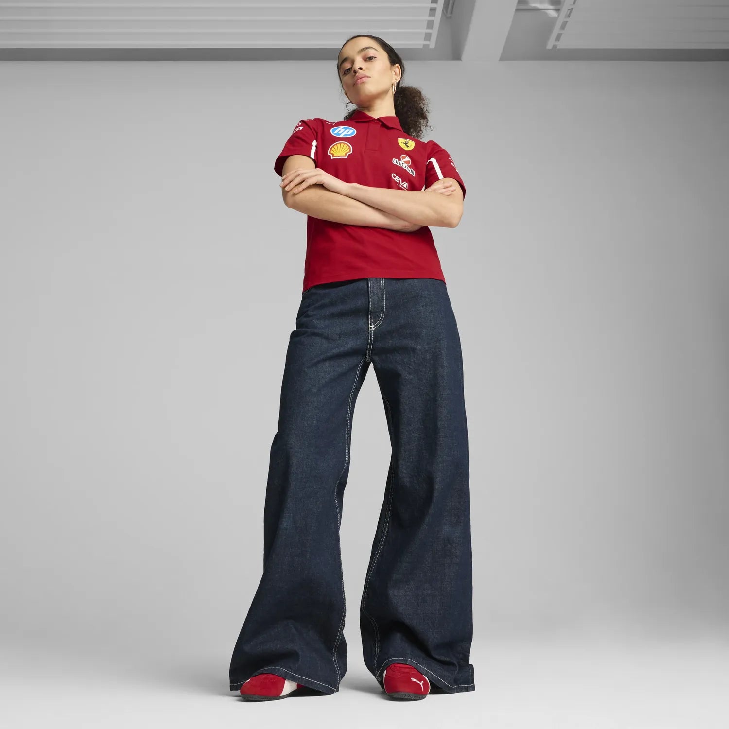 Scuderia Ferrari Team Polo Femme 🔥