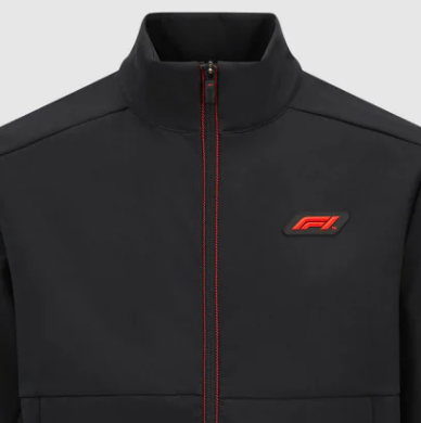 Chaqueta Softshell F1, negra