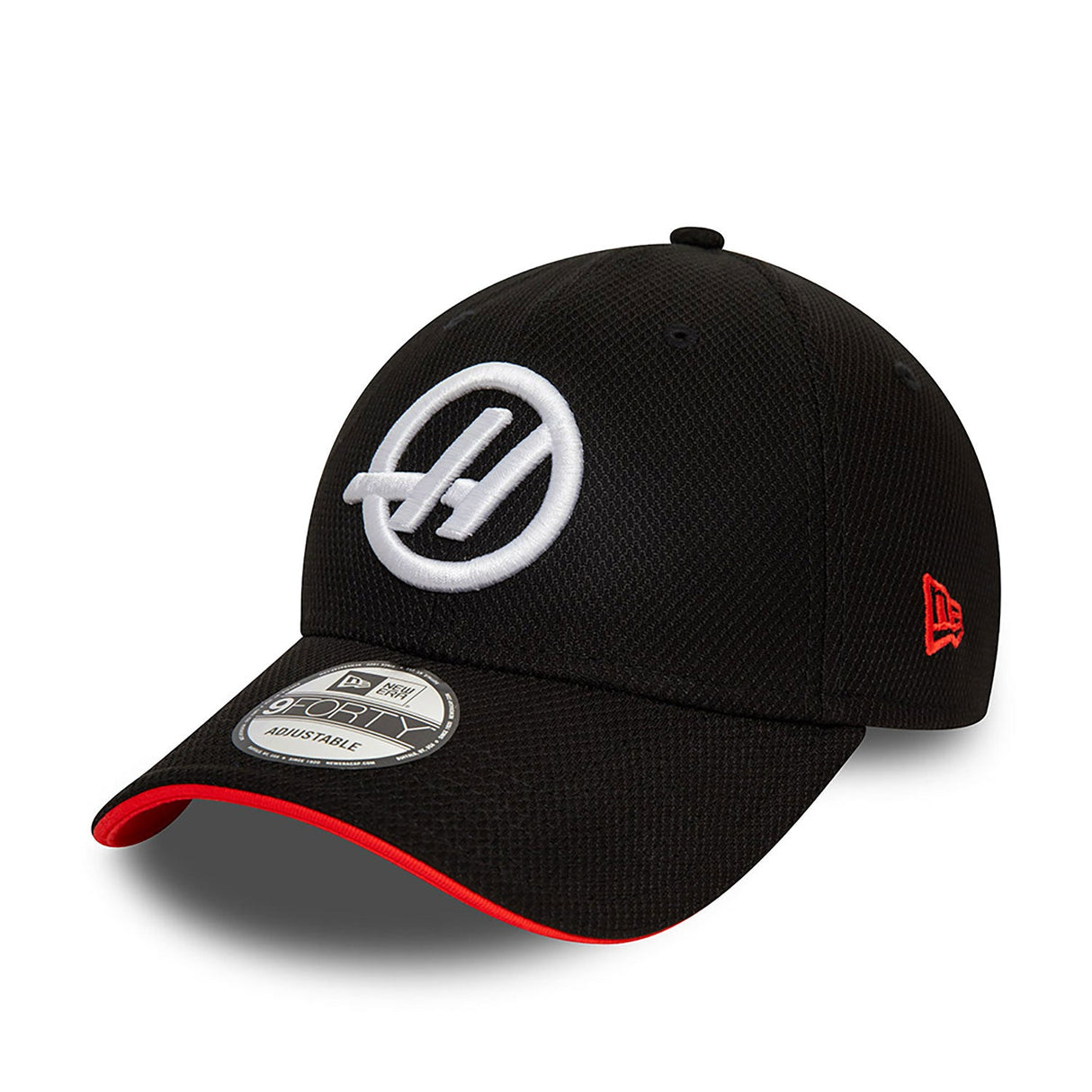 Haas Cap, NEW ERA, 9FORTY, Team, Black, 2024