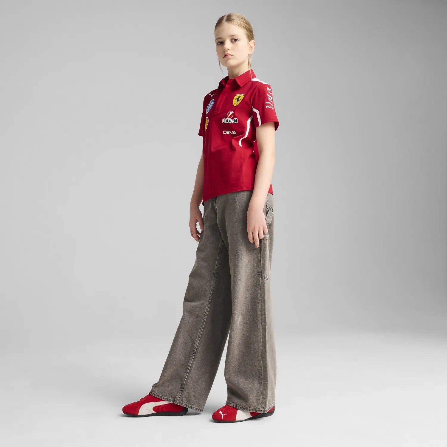 Scuderia Ferrari Team Polo Enfant 🔥
