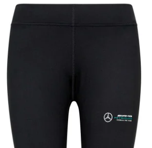 Leggings Mercedes para mujer, color negro