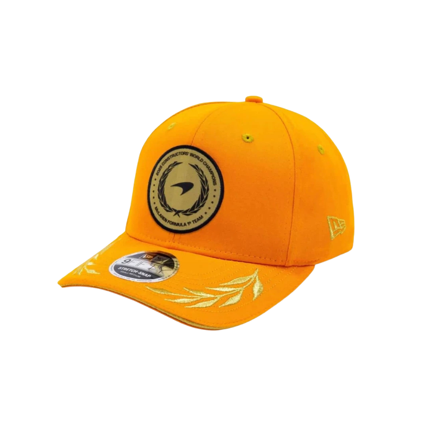 Casquette McLaren, Champion Constructeur 2025, New Era, 9FIFTY, Orange