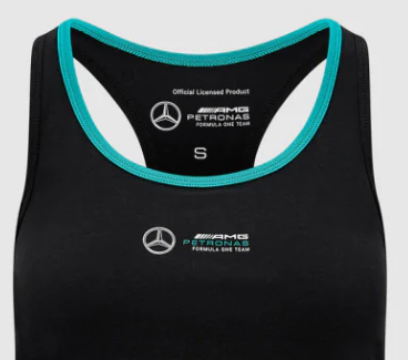 Mercedes Women's Stealth Racerback, Black
