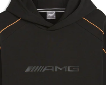 Sudadera con capucha Mercedes, Puma, negra