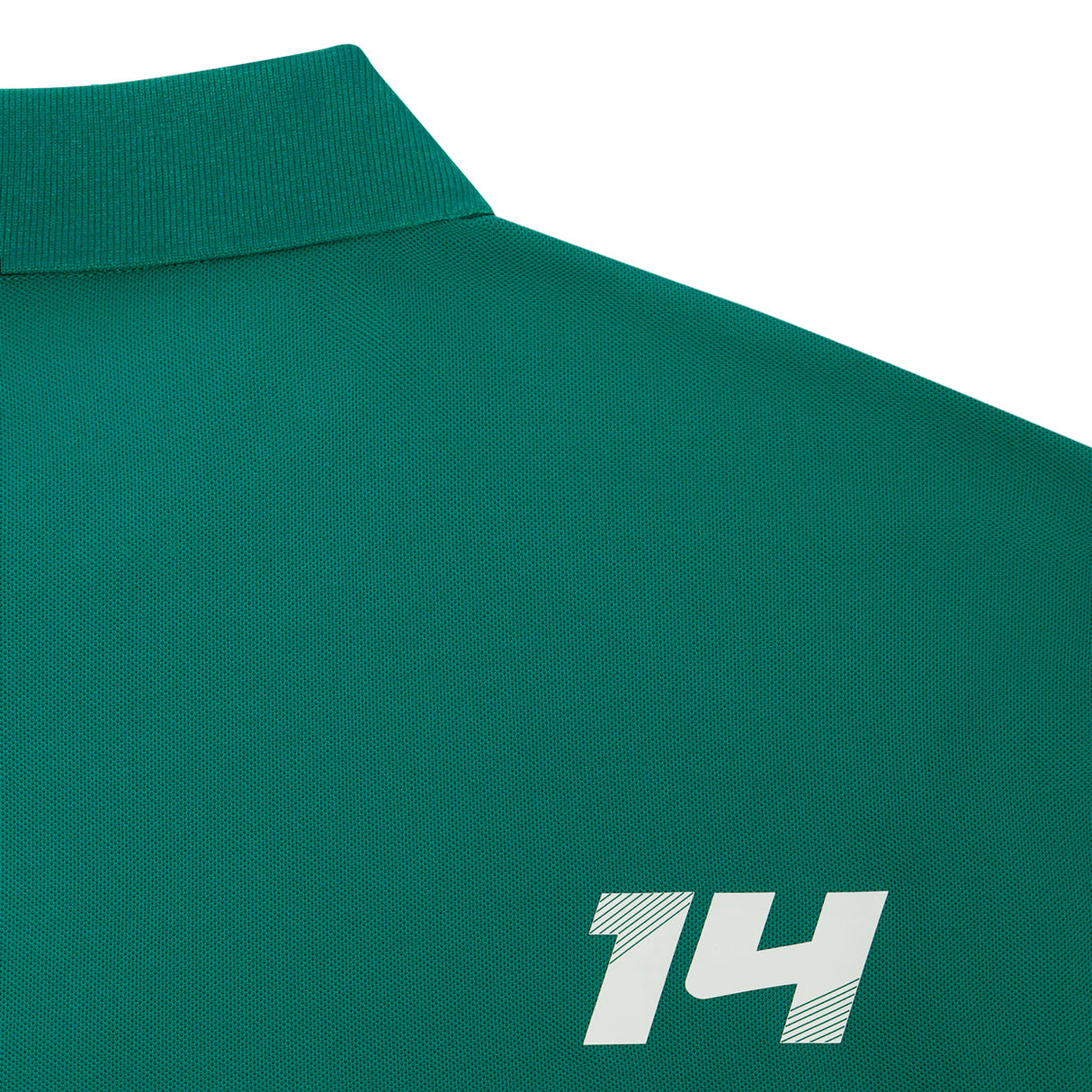 Polo Fernando Alonso, Kimoa, minimalista, verde, 2024