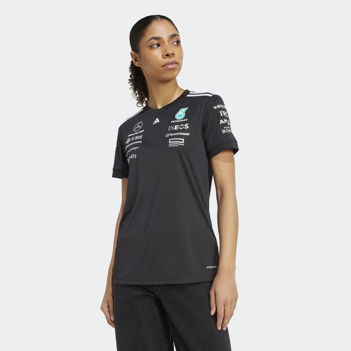 Mercedes T-shirt Pilote manches courtes - Femme 🔥