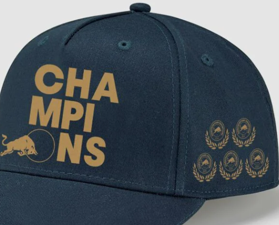 Casquette de champion des constructeurs Red Bull Fan 2022