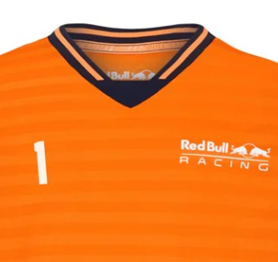 Camiseta infantil Red Bull, Max Verstappen Sportswear, naranja, 2022