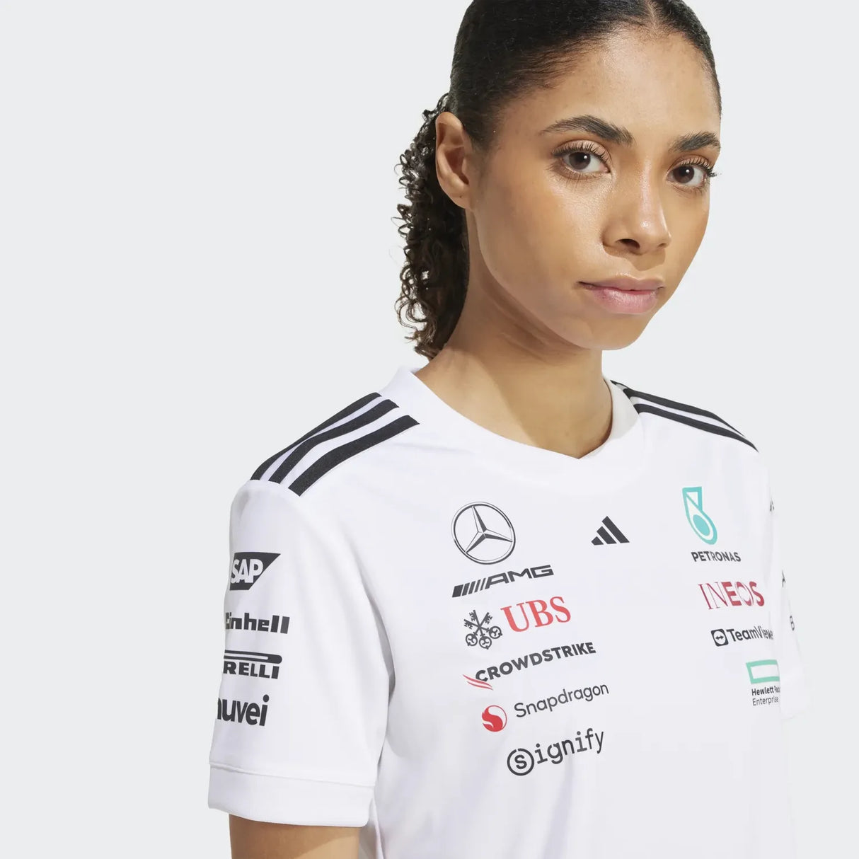 Mercedes T-shirt Pilote manches courtes - Femme 🔥