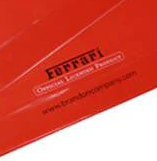 Sac en plastique Ferrari, Moyen, Rouge, 2019