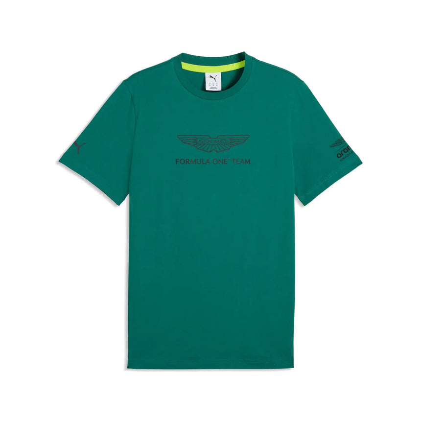 T-shirt Aston Martin, Essential, grand logo, vert