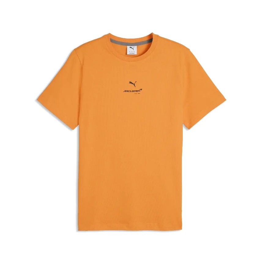 T-shirt McLaren, petit logo, papaye
