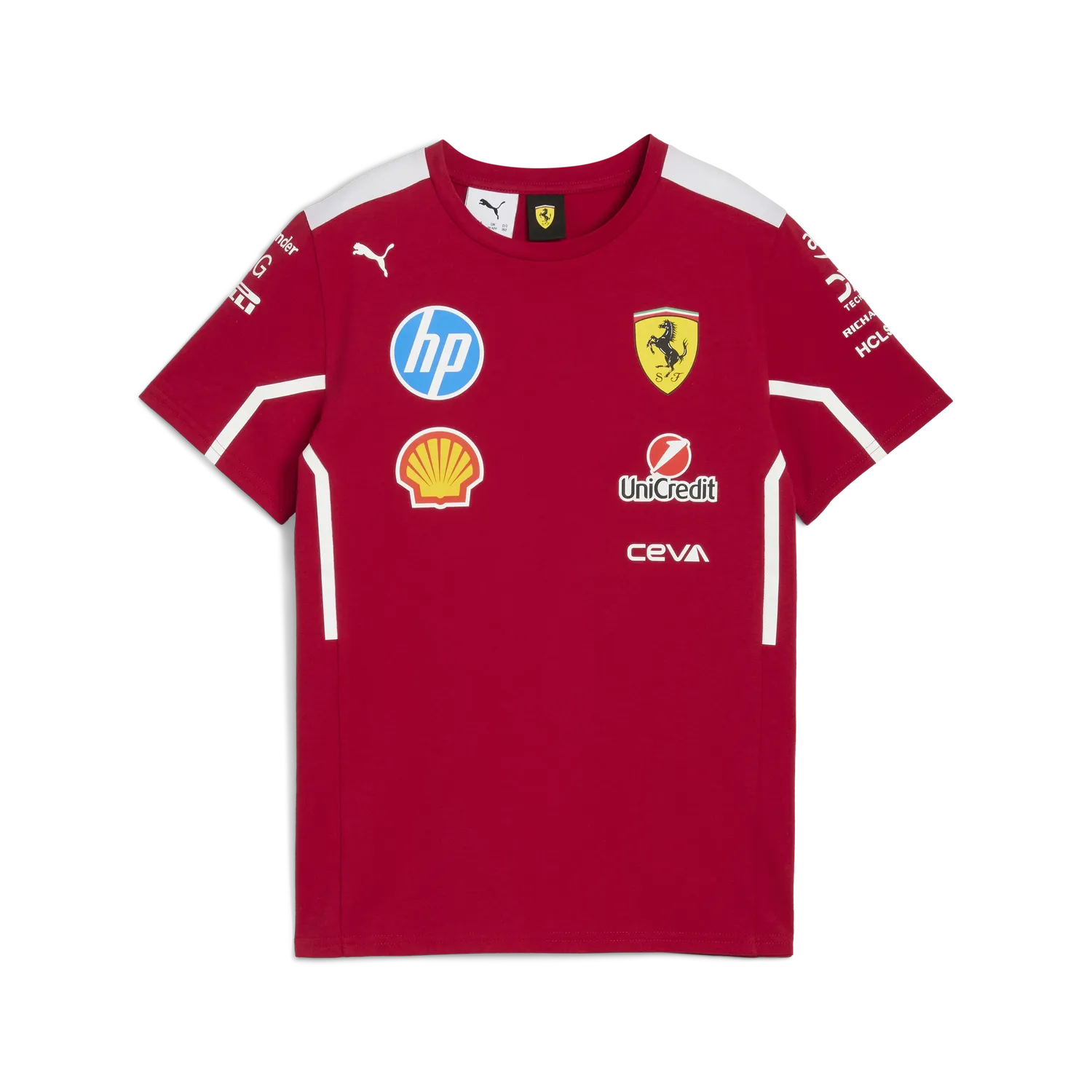 Scuderia Ferrari Team T-shirt col rond Enfant 🔥