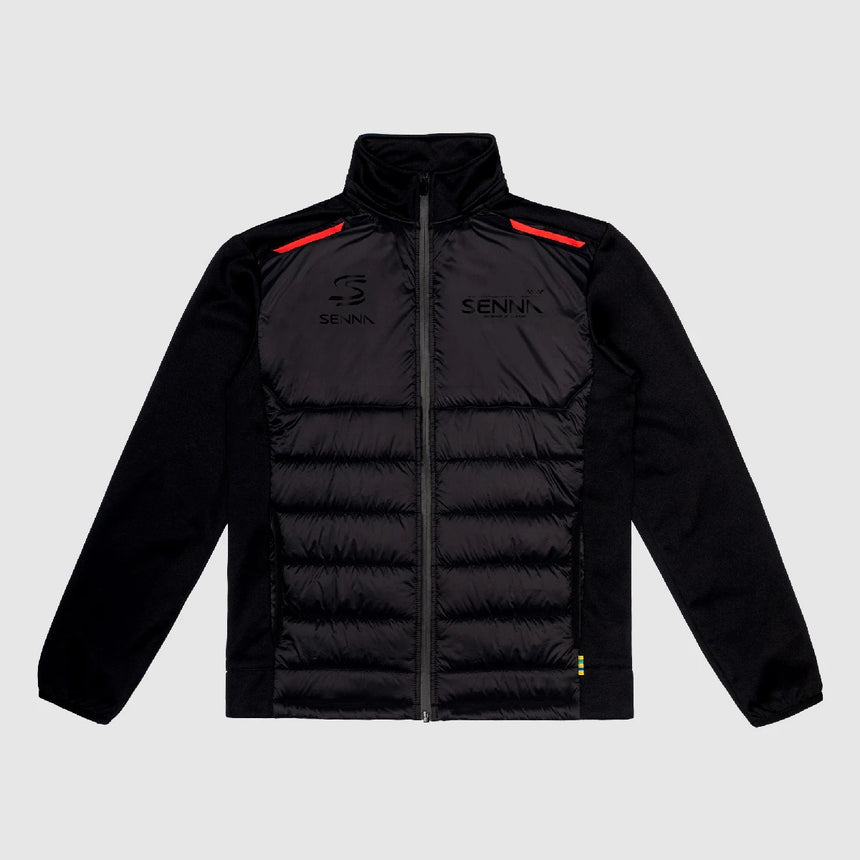 Veste de course Ayrton Senna, noire