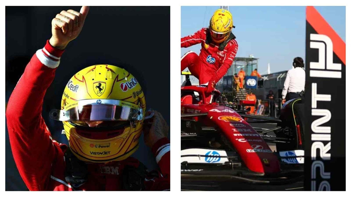 Grand Prix de Chine, sprint : Voici la première victoire de Hamilton avec Ferrari !