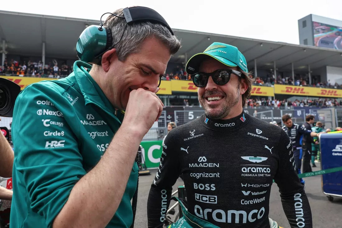 Alcaraz découvre la passion de la Formula 1® avec Alonso