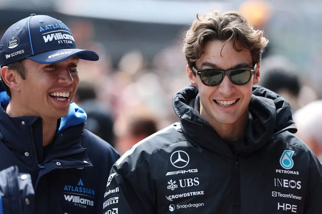 Des champions du football dans le paddock Formula 1®