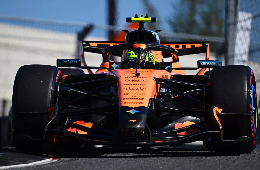 McLaren teste une nouvelle aile arrière à Budapest