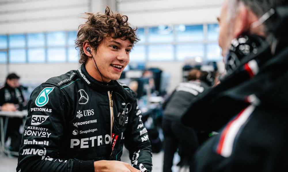 Voici un titre accrocheur en français :

**Antonelli futur champion du monde ? Wolff fait une révélation choc !**