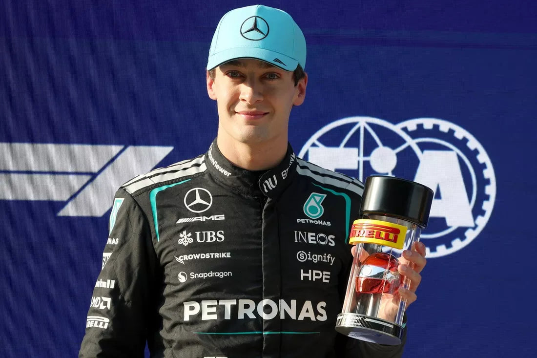 Russell en difficulté à Silverstone