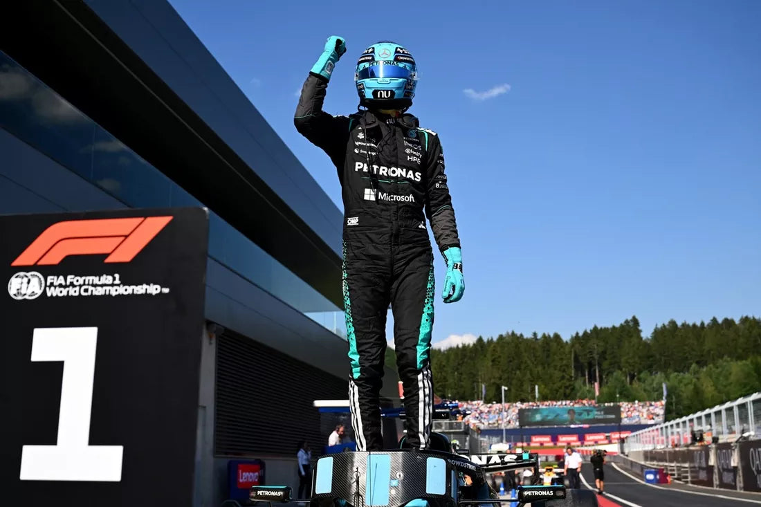 Russell domine les qualifications à Bakou