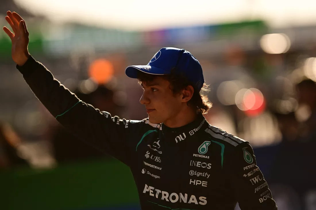 Antonelli signe la pole au GP de Belgique
