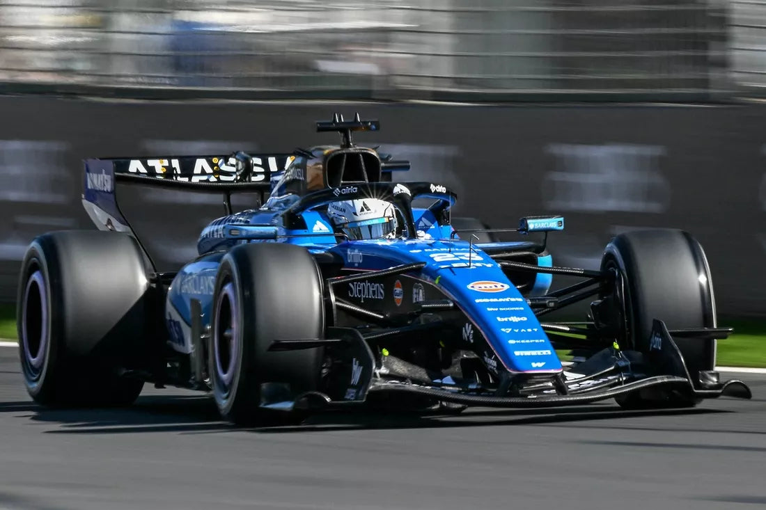 Luke Browning pilote en essais libres pour Williams